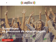 Tablet Screenshot of amplifica.org